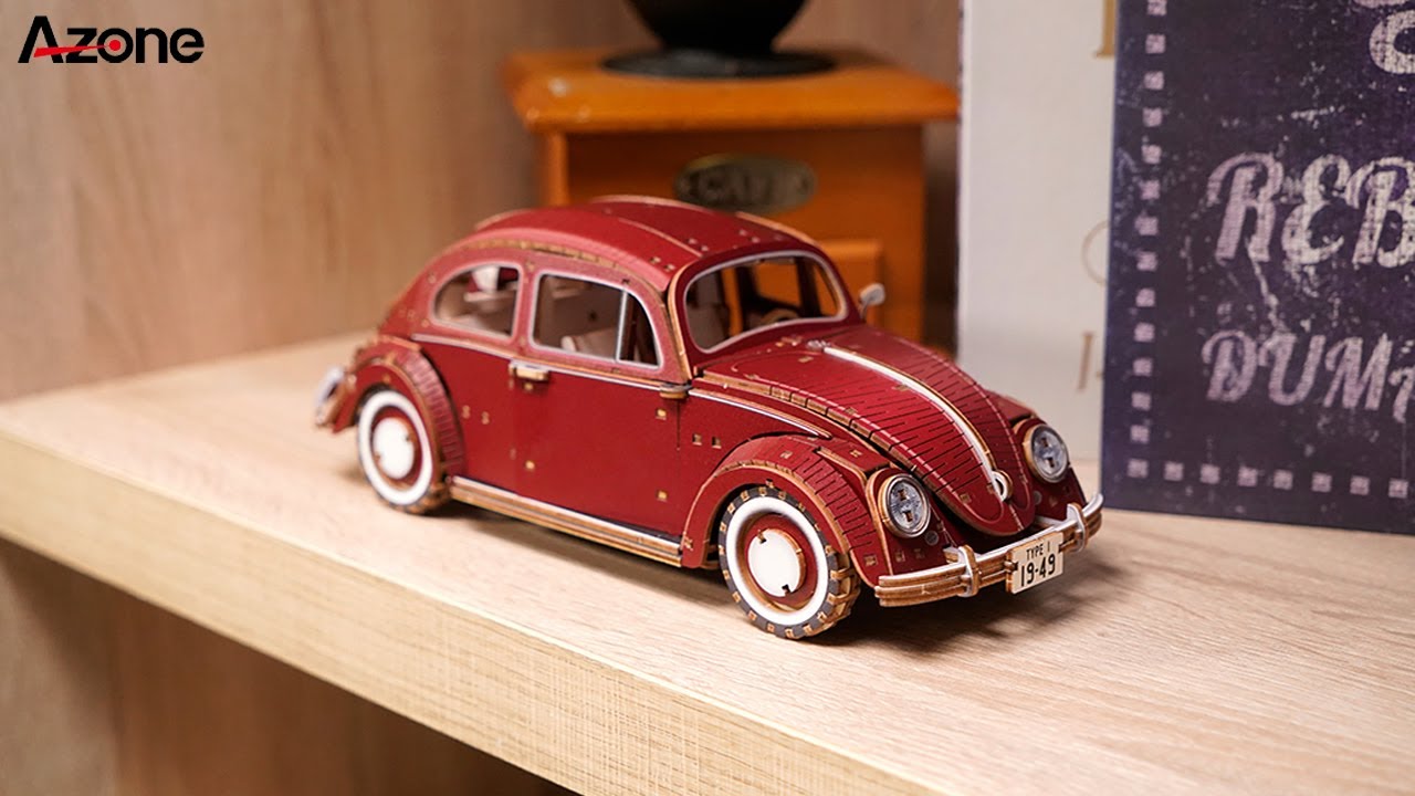 Classic Is Back! wa-gu-mi VW Type 1 Beetle Puzzle Live on