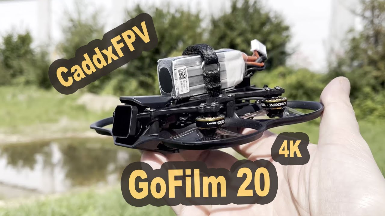 CaddxFPV GoFilm20 Cinewhoop 4K with Walksnail Moonlight - YouTube