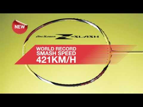 Yonex Arcsaber Z-Slash Badminton Racquet - YouTube