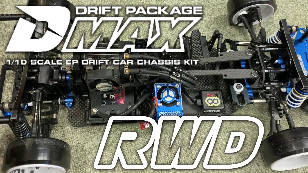 Yokomo D-MAX RWD! The successor to the Drift Package is now a 2WD
