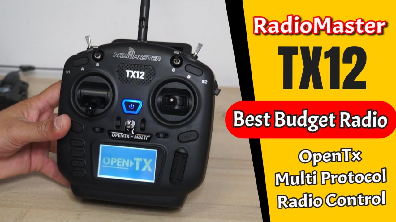 Good Budget Radio RadioMaster TX12 OpenTx Radio - YouTube