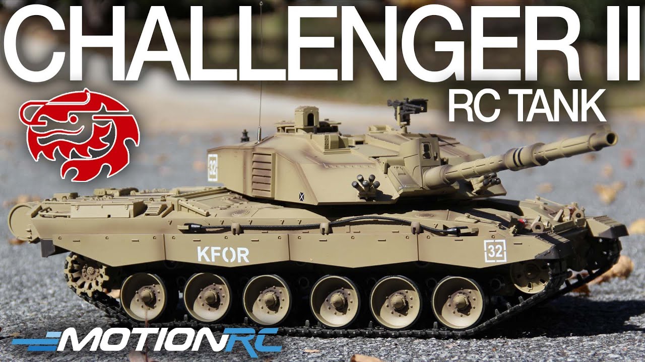 Heng Long UK Challenger II 1/16 Scale RC Tank | Motion RC - YouTube