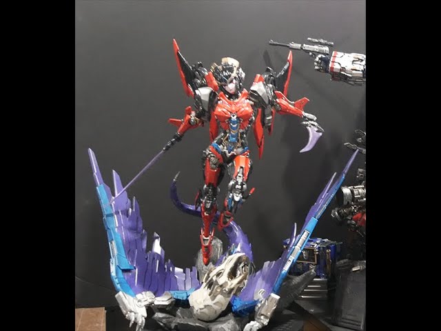 Transformers Windblade Statue by AzureSea Studio - YouTube