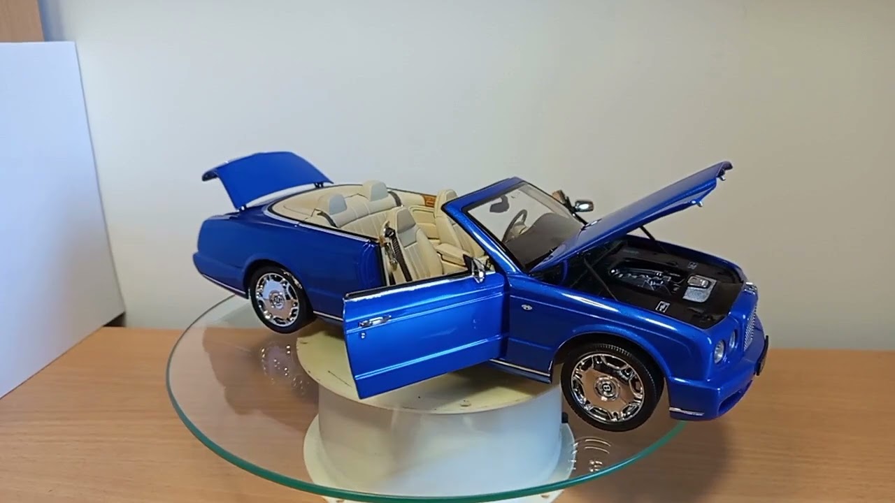 BENTLEY - AZURE CABRIOLET 2006 MINICHAMPS 1/18 - YouTube