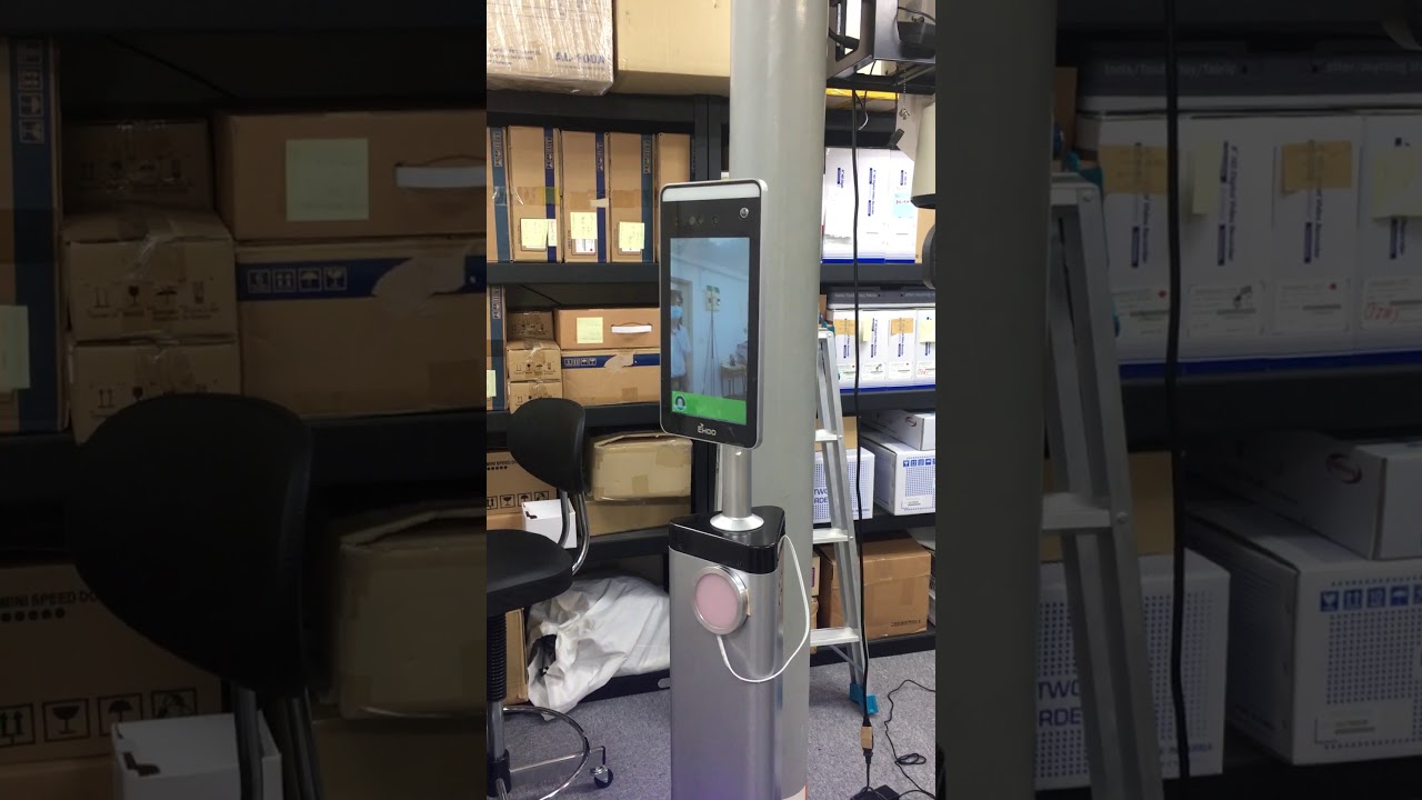 V2L/7インチタブレット型 体表面温度計測・顔認証AIカメラ | 3plex製品