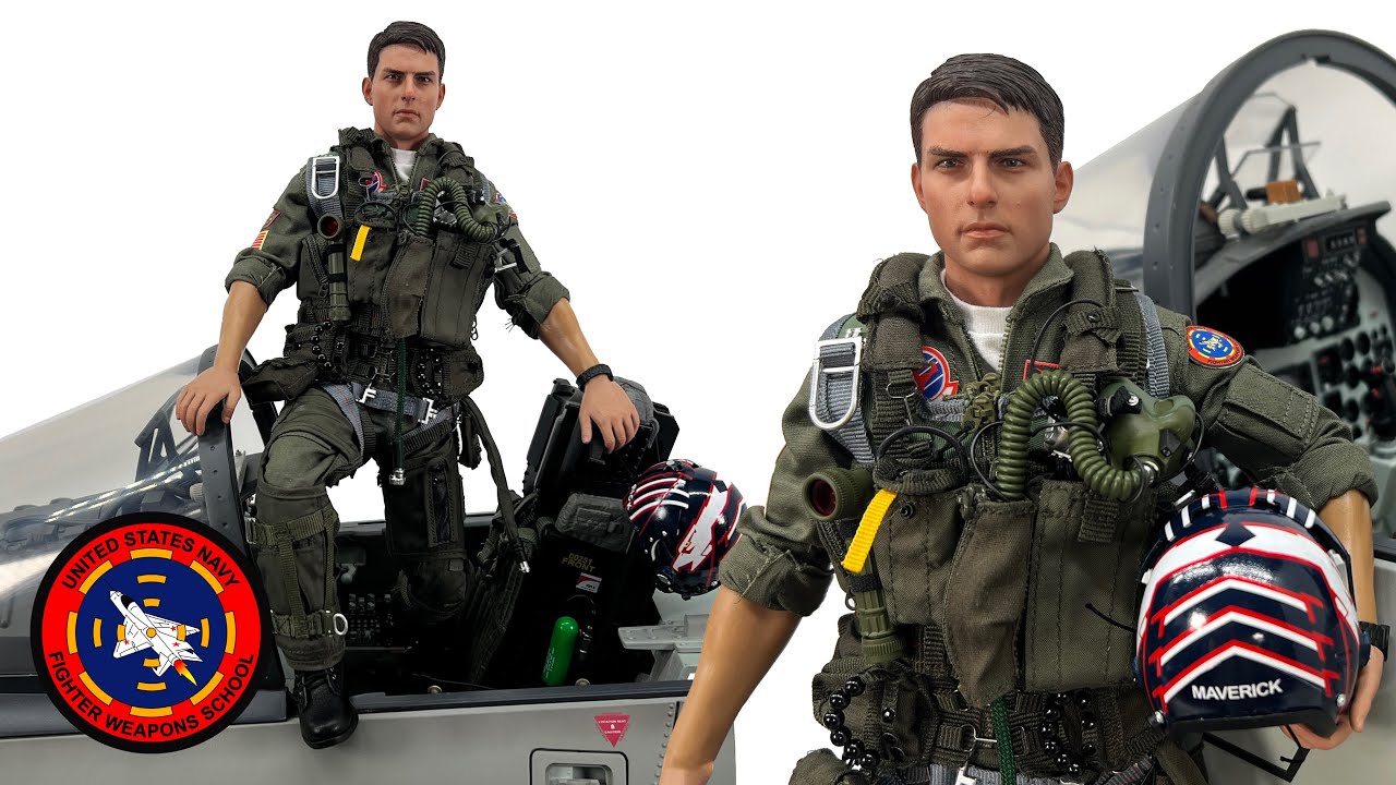 🇺🇸 DiD - Top Gun Maverick F-14 Aviator Lt Pete Mitchell - 1:6