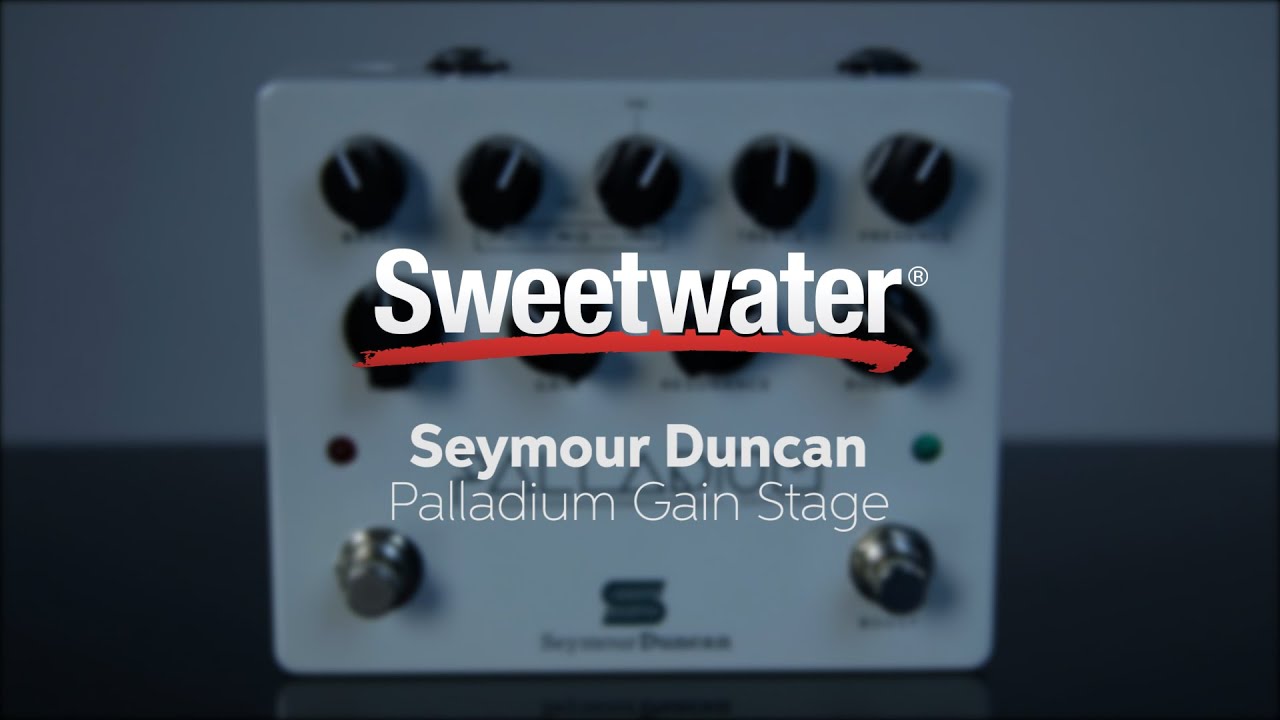 Seymour Duncan Palladium Gain Stage Pedal Review - YouTube