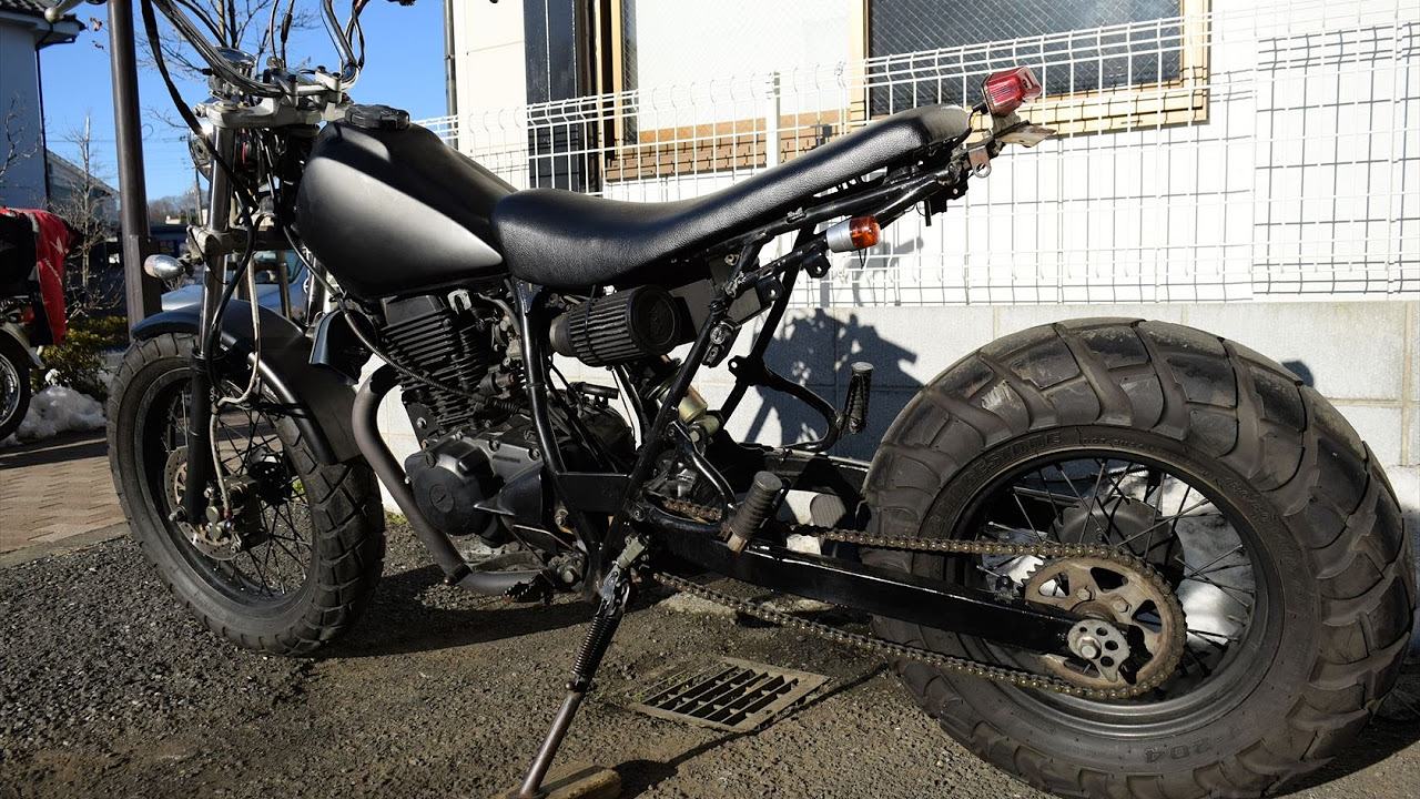 ヤマハTW200E：ロングスイングアーム参考動画 - YouTube