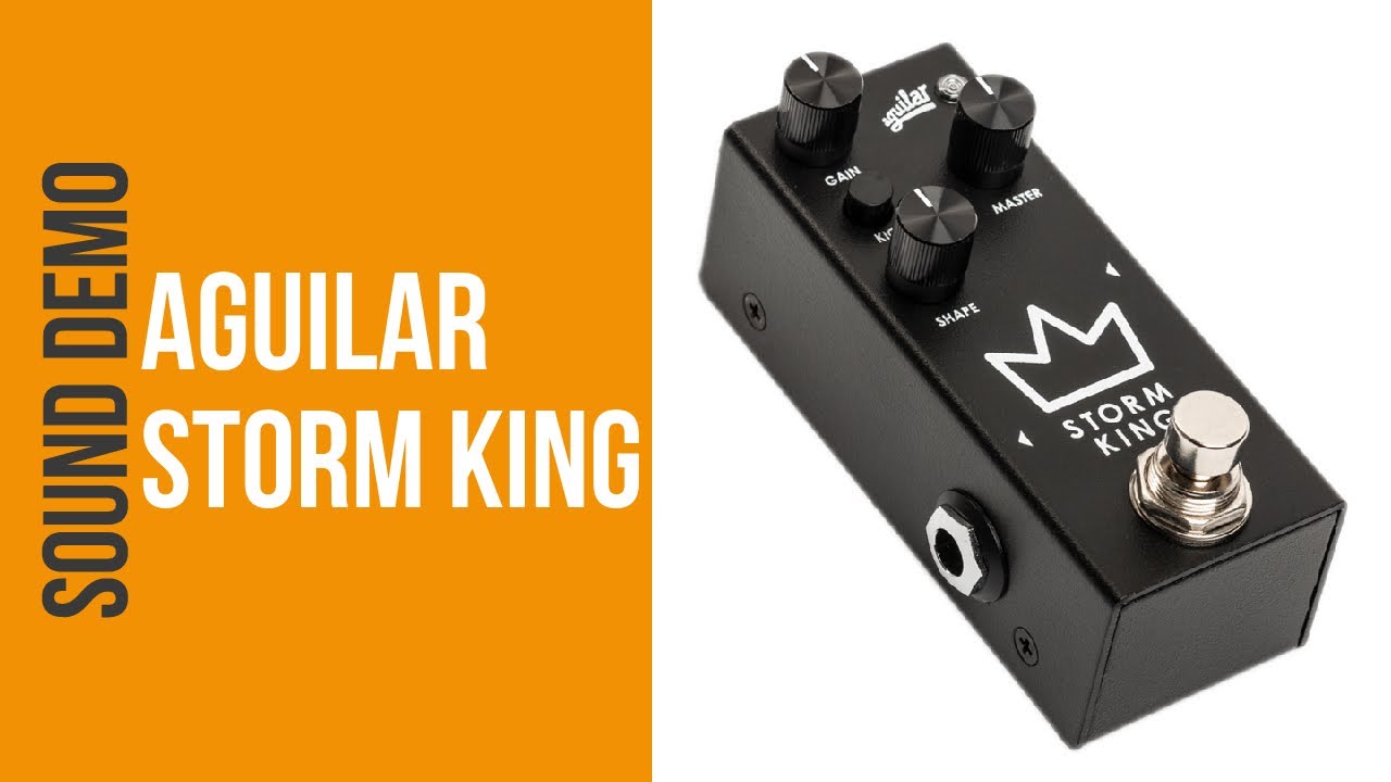 Aguilar Storm King - Sound Demo (no talking) - YouTube