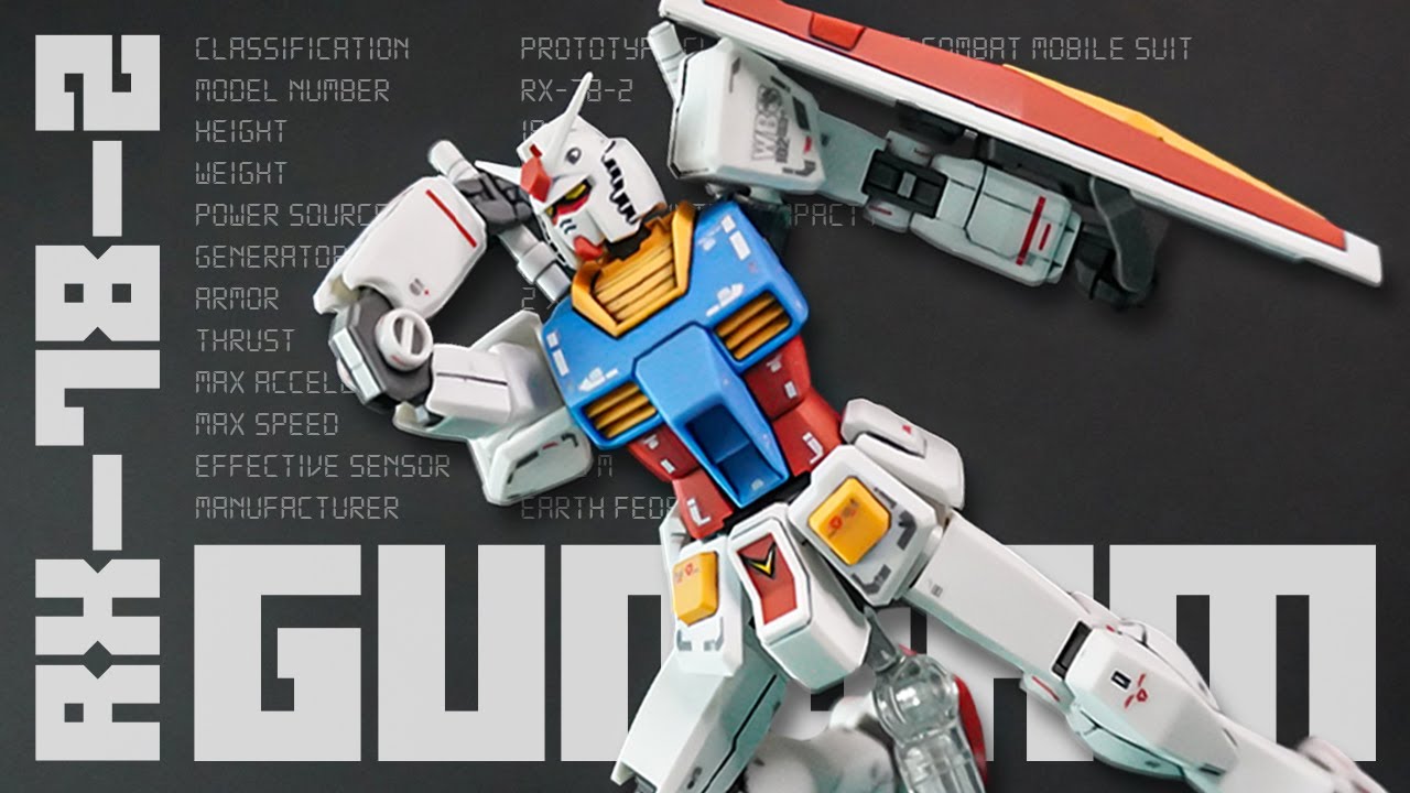 HG RX-78-2 Gundam Ver.GFT Gunpla Review | #McPAIKIA's ToyTime
