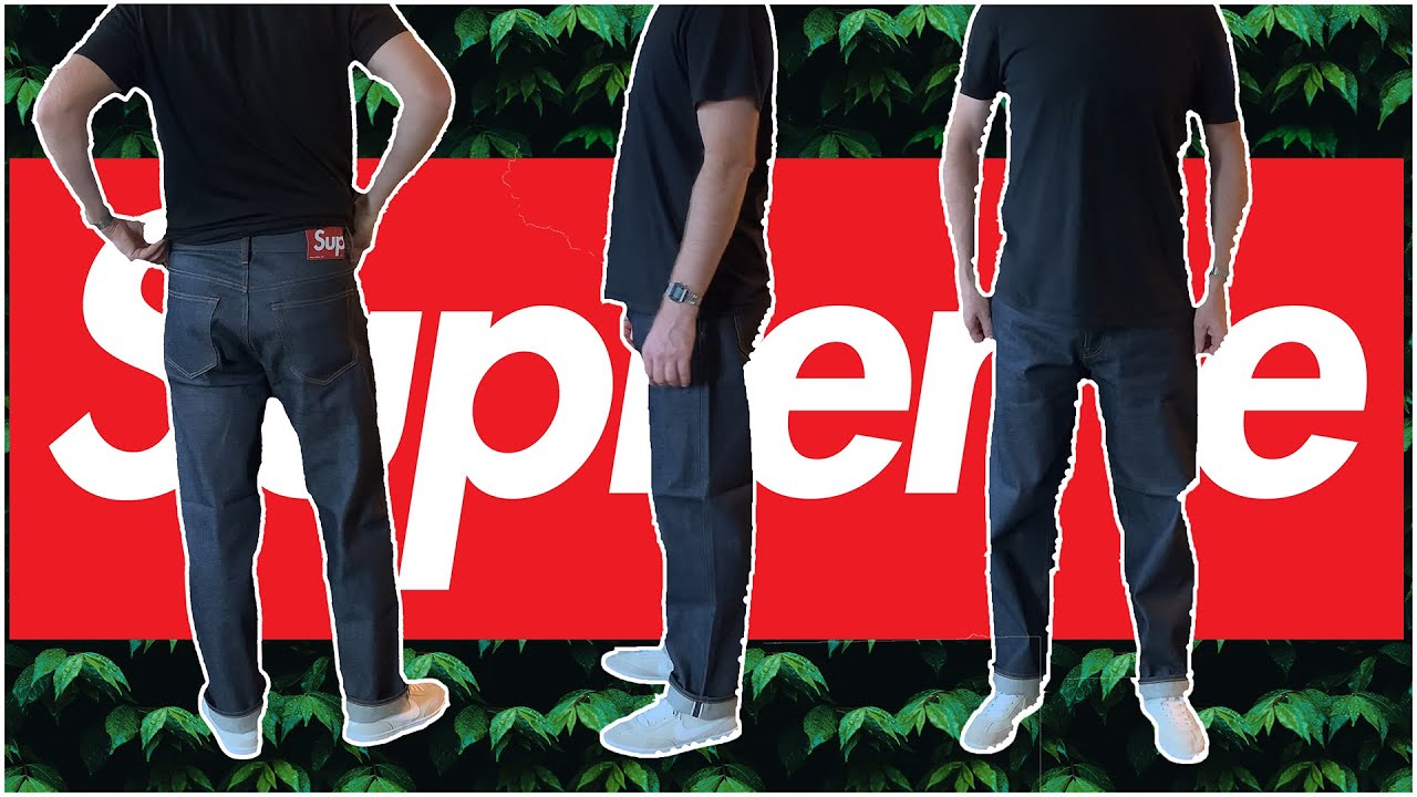 Supreme Rigid Loose Fit Selvedge Jean - Indigo (FW24) - YouTube