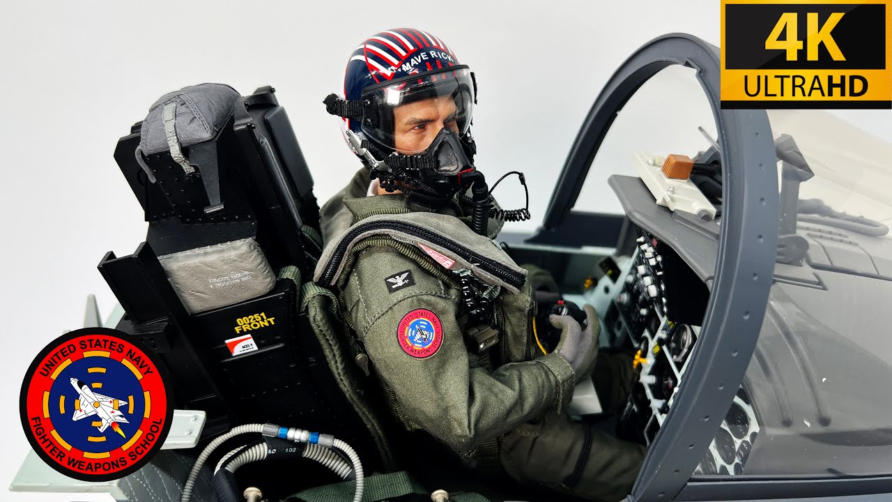 DiD - Top Gun Maverick F/A-18E Aviator Captain Mitchell - 1:6