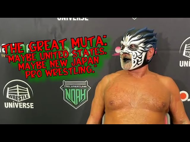 グレートムタ WWE 新日本プロレス aew The Great Muta グレートムタ