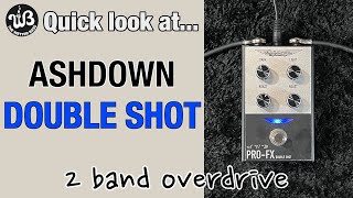 Vintage or modern? BOTH! Ashdown PRO FX Double Shot - YouTube