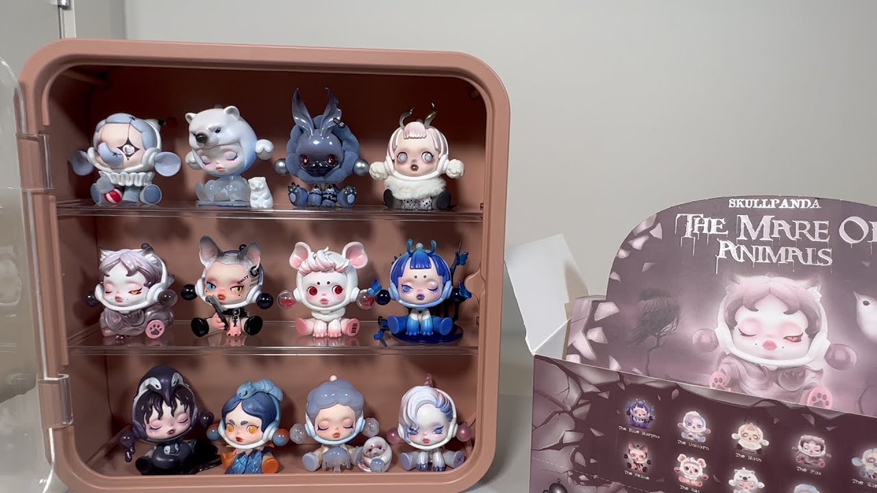 POPMART】 SKULLPANDA Mare of Animals 🦋🦄🦭 - BLIND BOX FULL SET