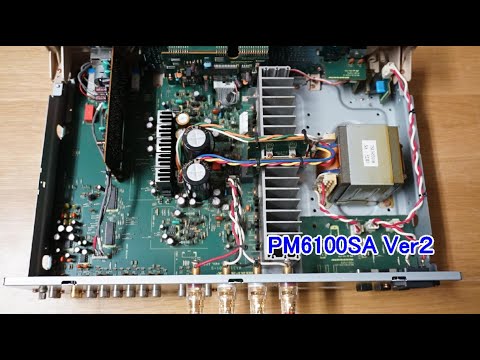 オーディオ Marantz プリメインアンプ PM6100SA Ver2ご紹介 - YouTube