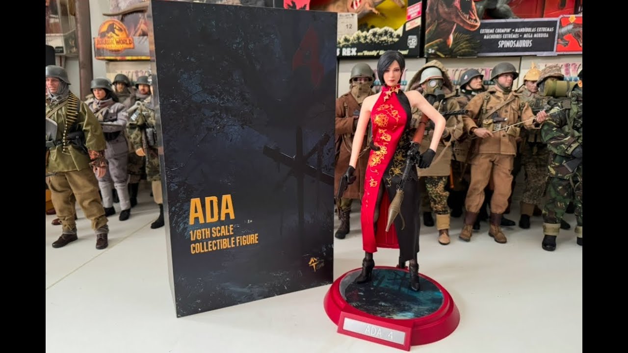 1/6 figure MTTOYS Ada Wong Resident Evil 4 Remake Review - YouTube