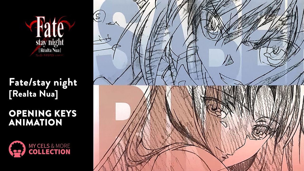 Fate/stay night [Realta Nua] - artbook - Opening Keys Animation