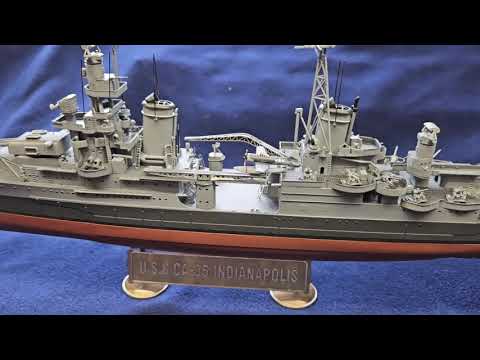 Academy 1/350 Indianapolis build - YouTube