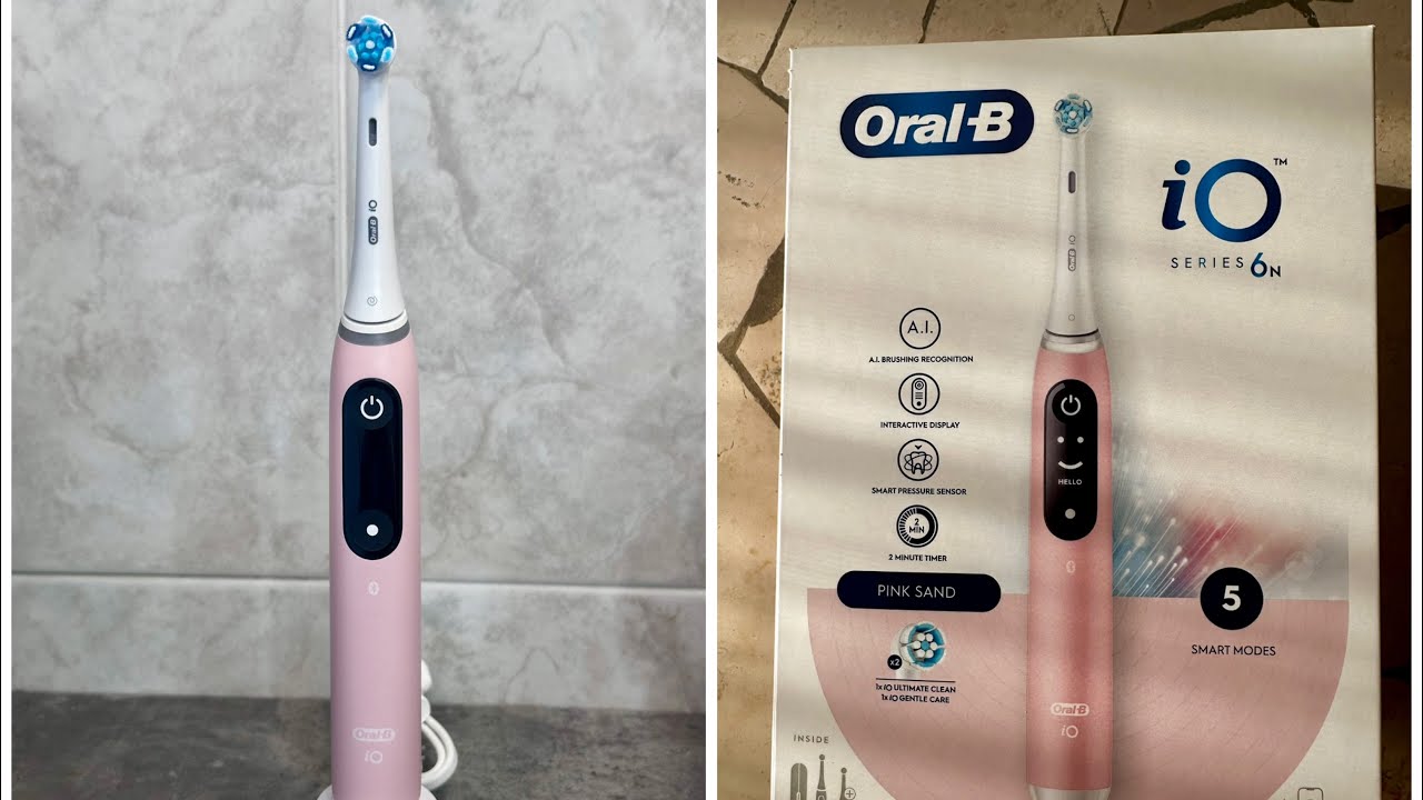 Oral B serie io 6 N Rosa unboxing - YouTube