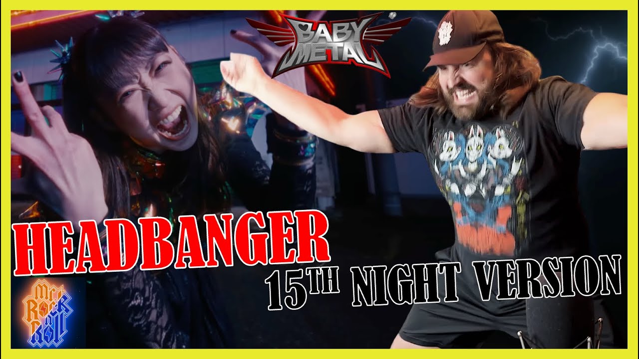 I HURT MY NECK!!! | BABYMETAL - ヘドバンギャー！！(Headbanger