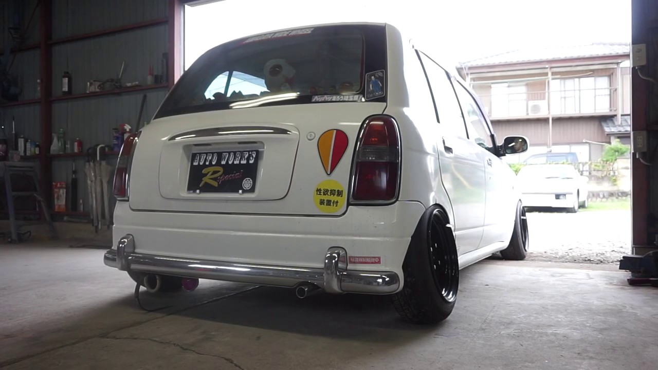 AUTO WORK'S R ワンオフマフラー】ダイハツ ミラジーノ #Shorts - YouTube
