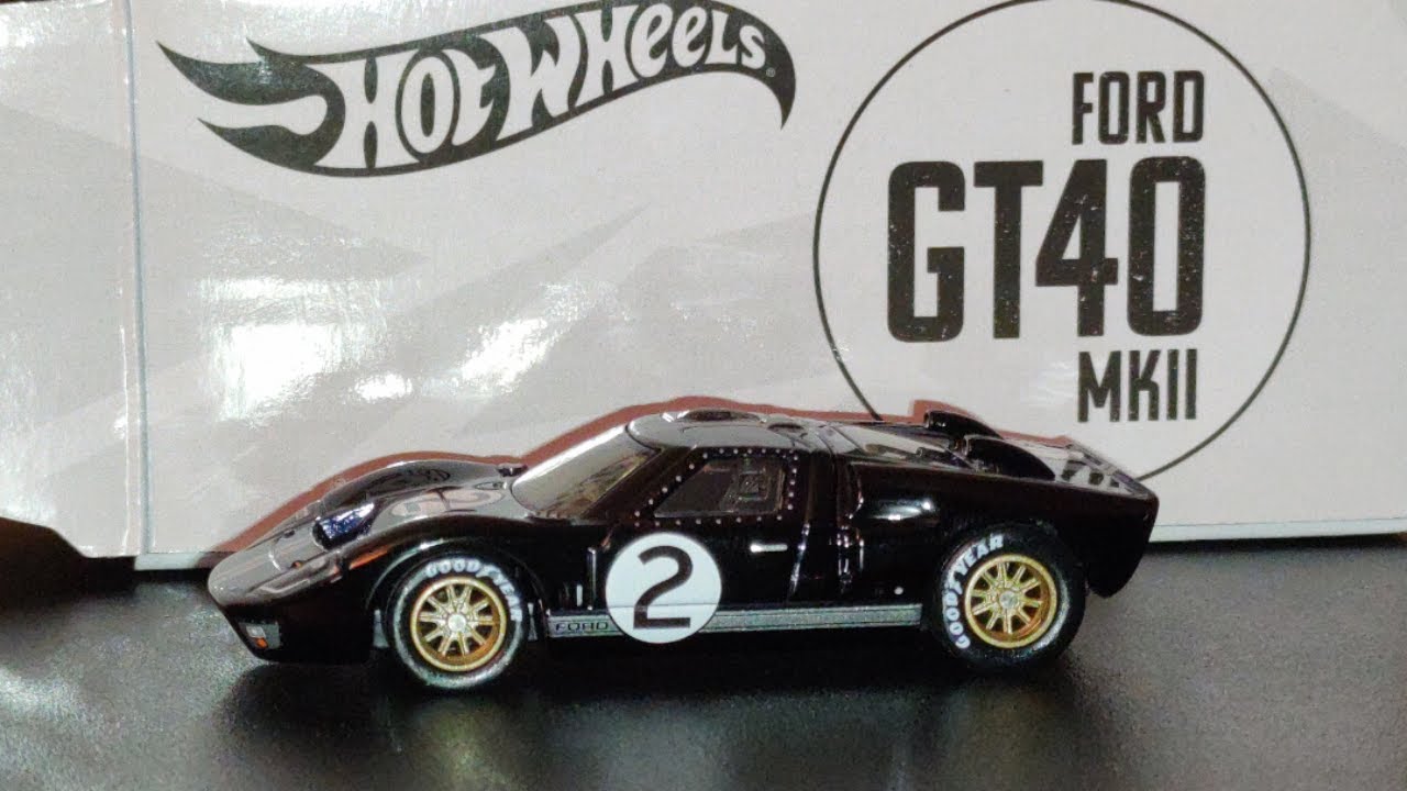 Hot Wheels Red Line Club Ford GT40 MkII - YouTube