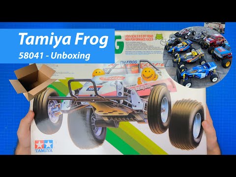 Tamiya Frog (58041) - Unbox - YouTube