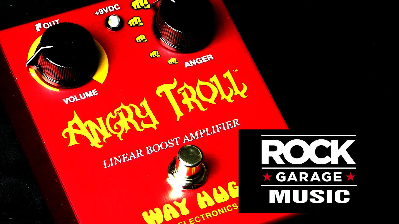 Way Huge Electronics - Angry Troll Pedal - YouTube