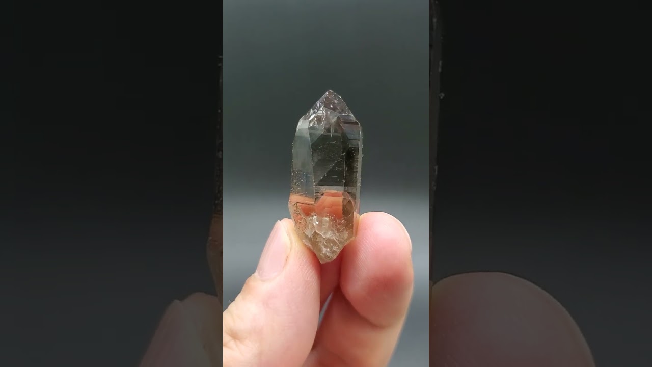 極上超透明！虹入り！ヒマラヤスモーキークォーツ10.3g【最高品質・超