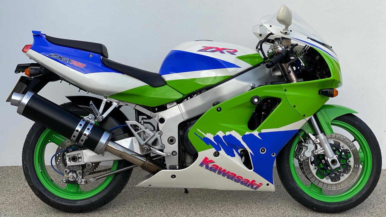 Dynomite Motorcycles - 1993 Kawasaki ZXR 750 L1 - 17k miles - YouTube