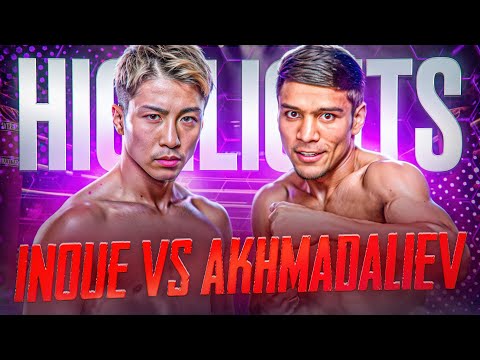 🔥Naoya Inoue vs Murodjon Akhmadaliev HIGHLIGHTS & KNOCKOUTS
