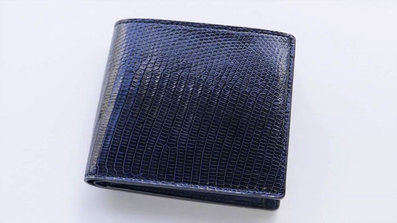 PELLE MORBIDA ペッレモルビダ Barca バルカ リザードレザー 小銭入れ