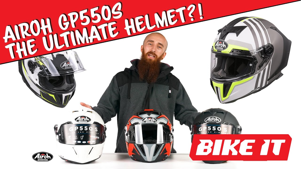 Airoh GP550S - The ultimate sports bike helmet?? We take an in