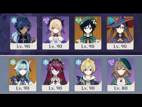 原神】Ver.5.8 螺旋12層 モンドキャラだけで☆9攻略 / Ver.5.8 Spiral