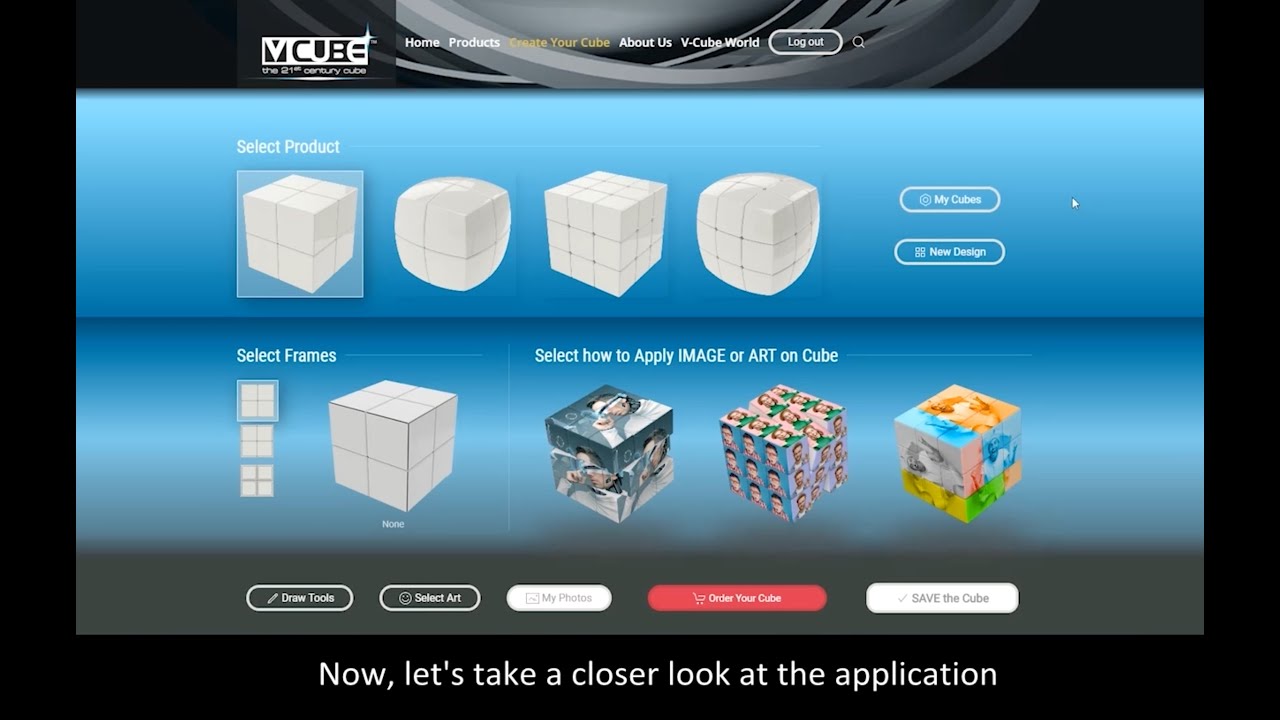 Learn How to Create your own Cube - Create your V-Cube design