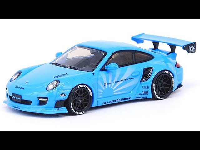 1/64 Porsche 911 997 LBWK by Inno64 Liberty Walk diecast car