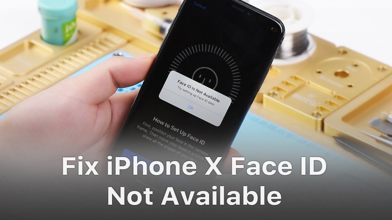 How To Fix iPhone X Face ID Not Available - YouTube