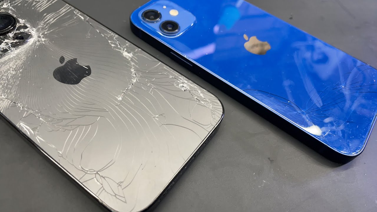 Apple iPhone 12 ブルー 背面割れ 【公式通販】