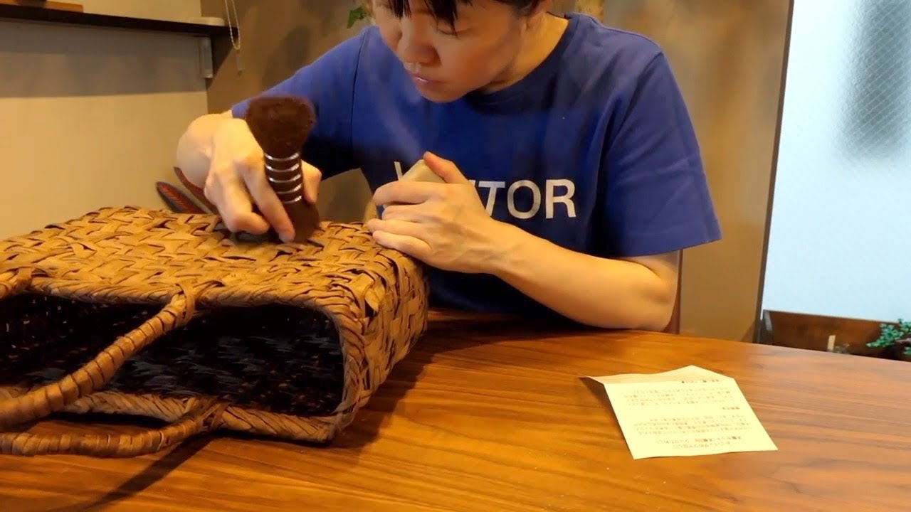 Imoto's Favorite Item] I fell in love with the wild grape basket