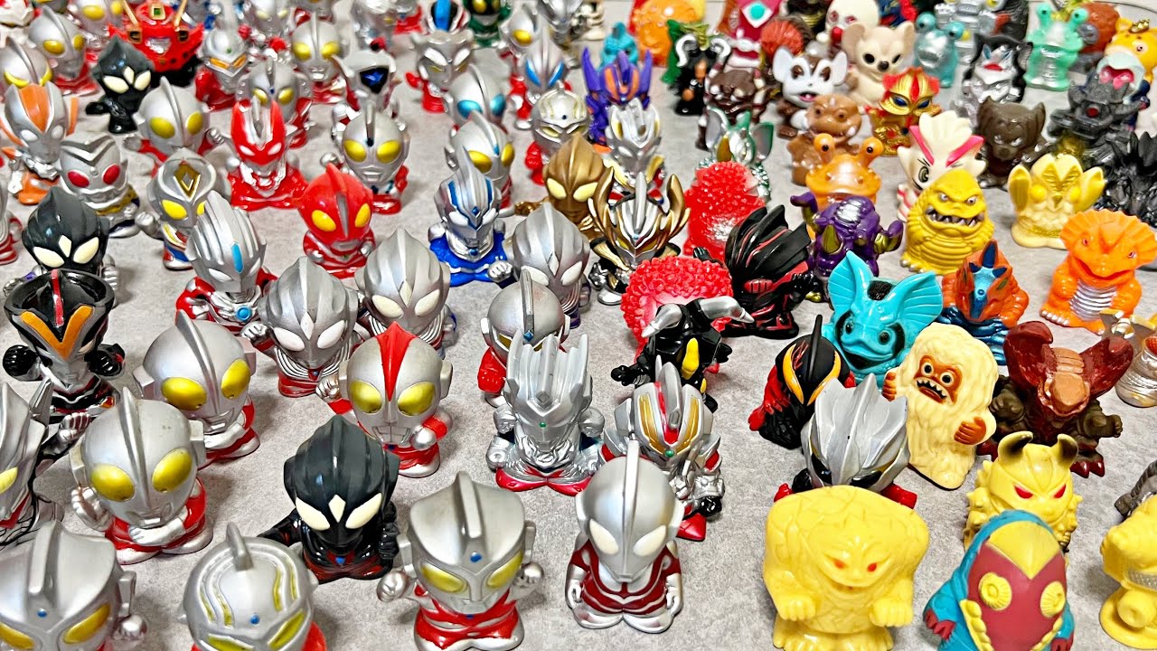 ウルトラマン ウルトラ怪獣 指人形 まとめ売り クリアEXPO限定含む 200