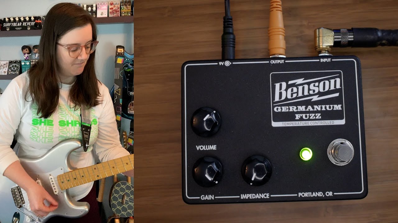 Benson Germanium Fuzz Demo and Review - YouTube