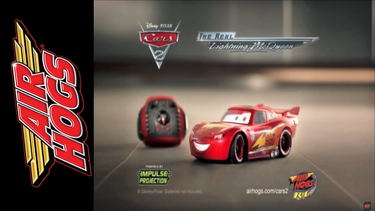 Air Hogs Cars 2 - The Real Lightning McQueen - YouTube