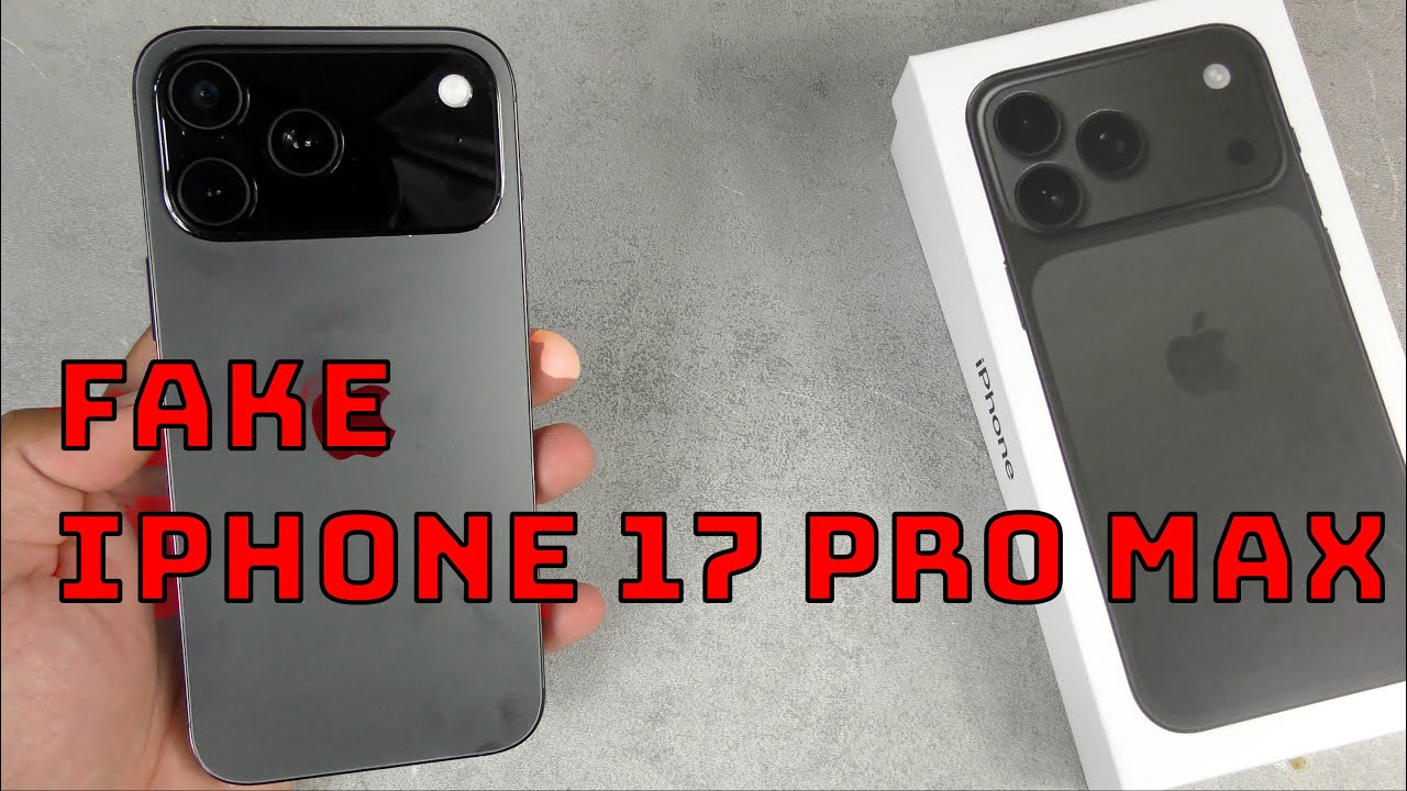 GOOPHONE iPhone 17 Pro Max: Unboxing & Review - YouTube