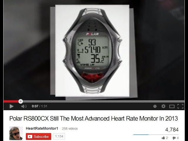 Polar RS800 Comprehensive Review 1 -unboxing, interface, main