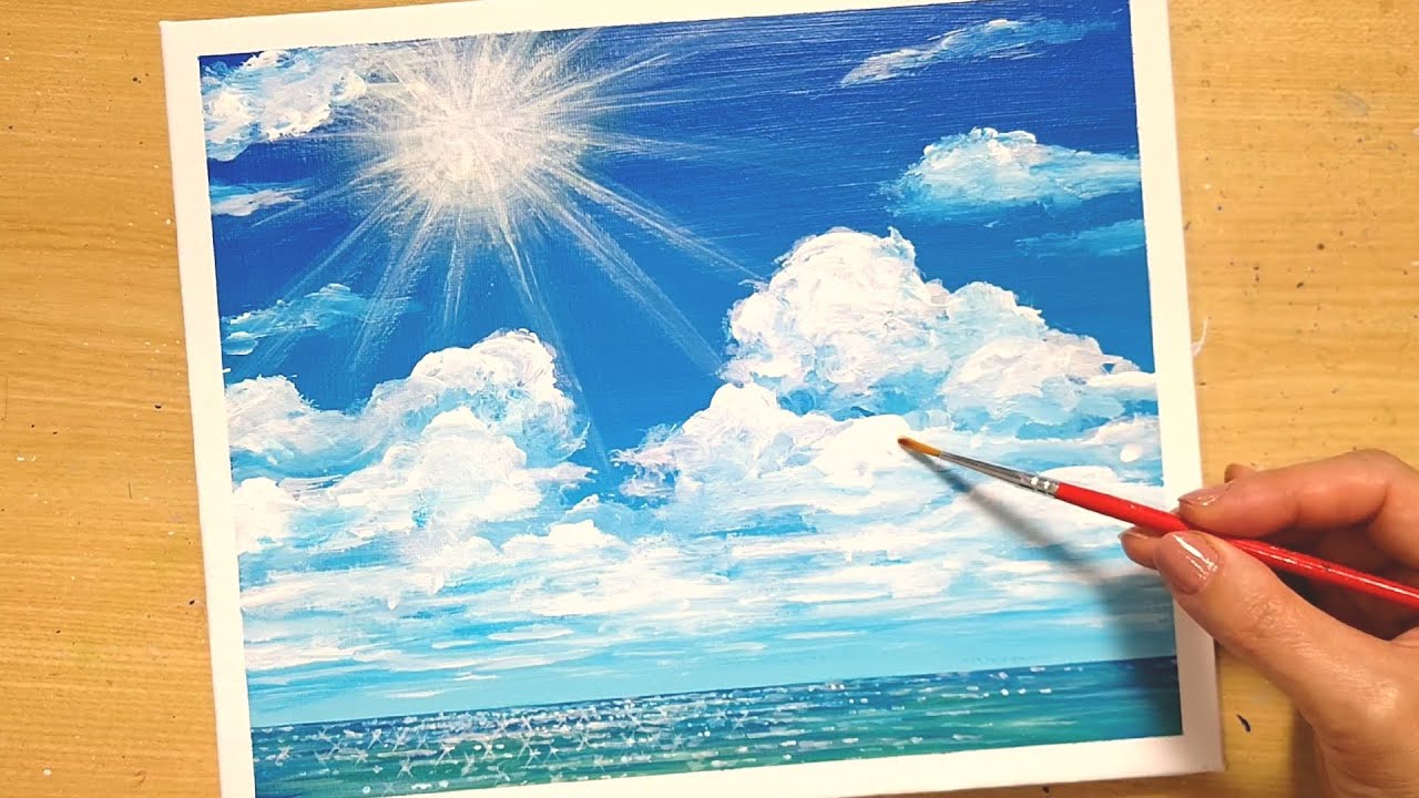 絵画「薄氷溶けて午後の陽だまり」 水彩画 水彩画「薄氷解けて午後の陽