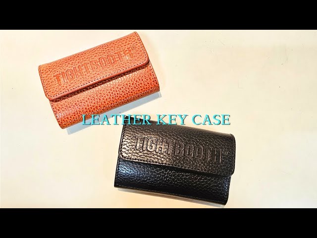 TIGHTBOOTH / タイトブース 】ブランドロゴを刻印したレザー製キー