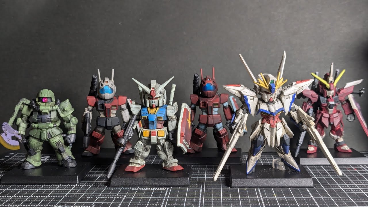 ジ*ウ様 ガンダムコンバージ ゼロヒト 頭部新規造形 リペイント