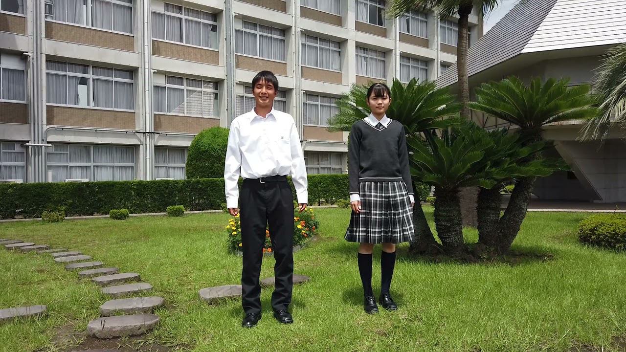 鹿実制服紹介2021 - YouTube