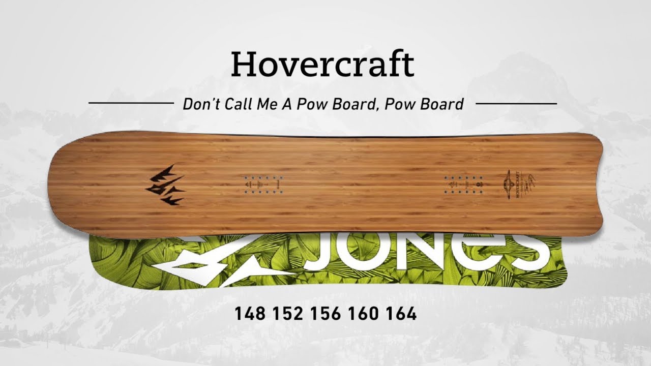 Jones Snowboards 2018 Hovercraft - YouTube